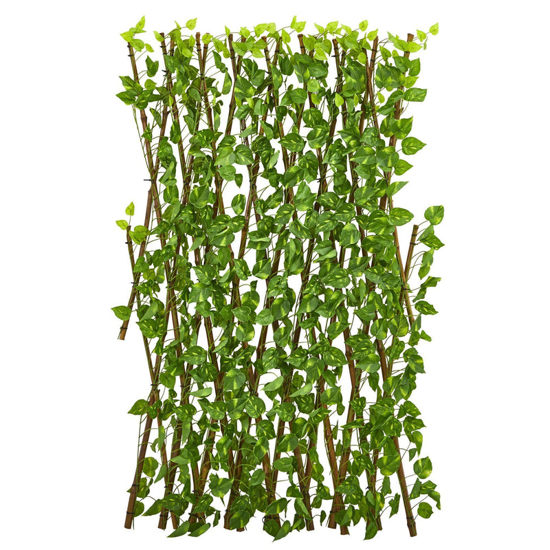 47” Pothos Expandable Fence UV Resistant & Waterproof Trellis