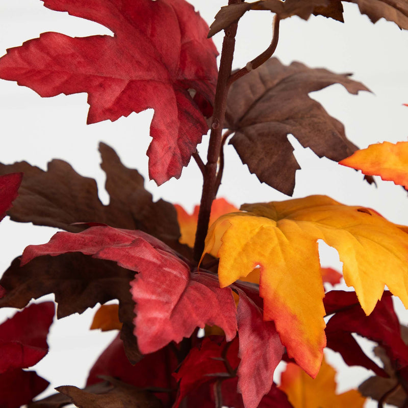4ft. Autumn Smoky Maple Artificial Fall Tree, photo 2 of 4