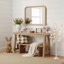 4' Pre-Lit Artificial Easter Twig Tree with 48 Egg Shaped LED Ornaments