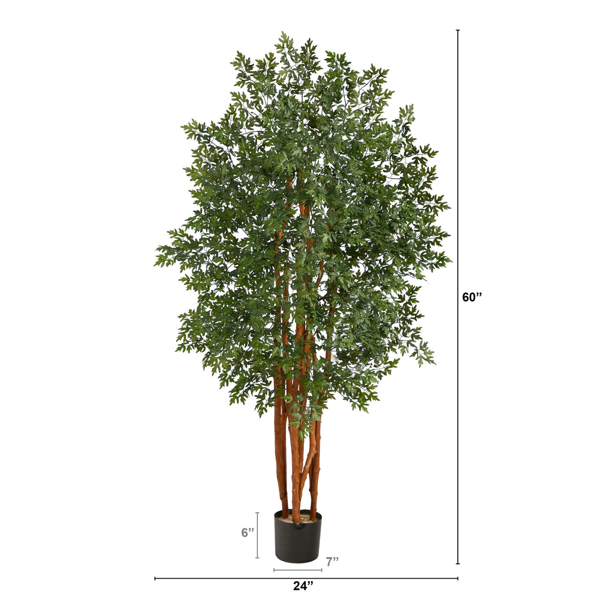 5’ Aralia Artificial Tree, photo 2 of 4