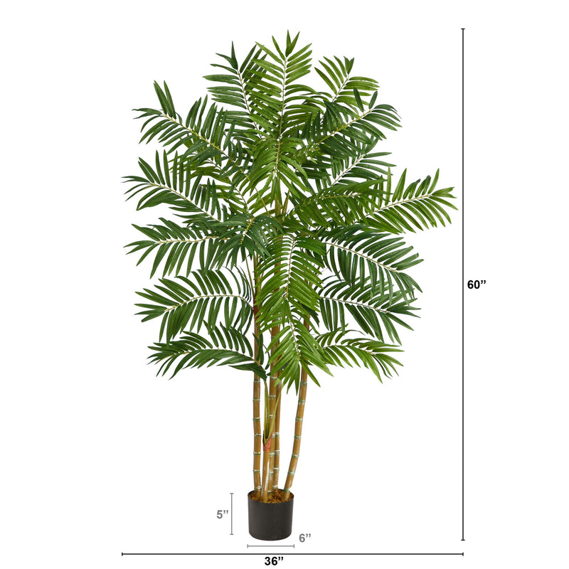 5’ Artificial Areca Palm Tree, photo 2 of 4