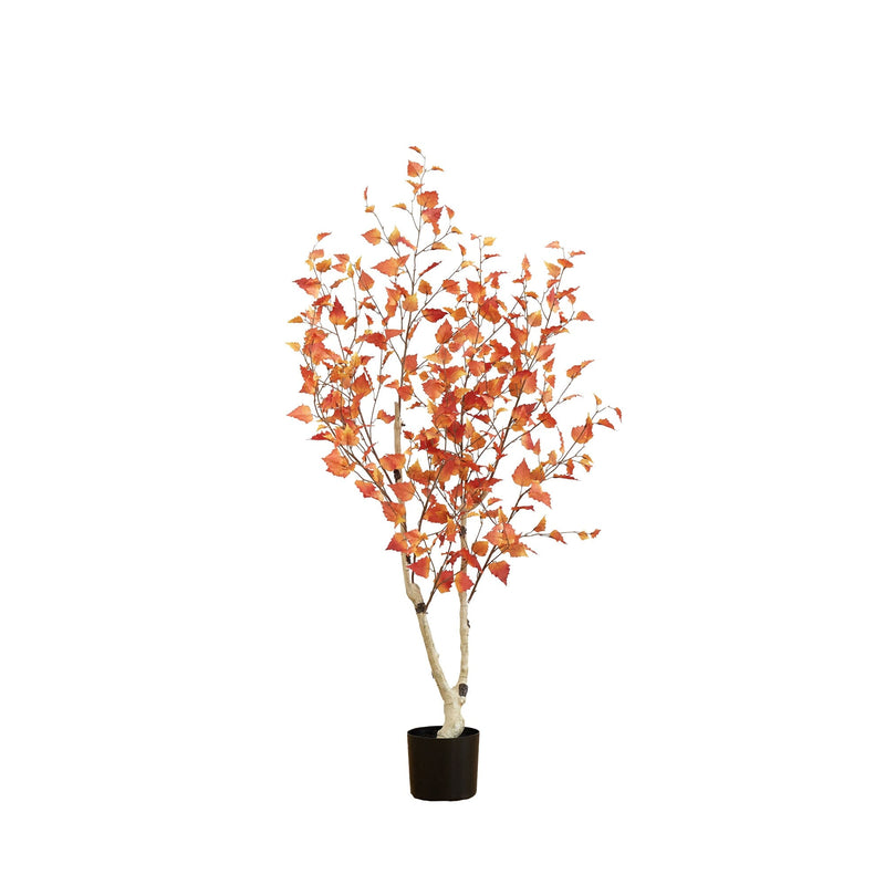5’ Autumn Birch Artificial Fall Tree, photo 6 of 6