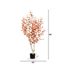 5’ Autumn Birch Artificial Fall Tree