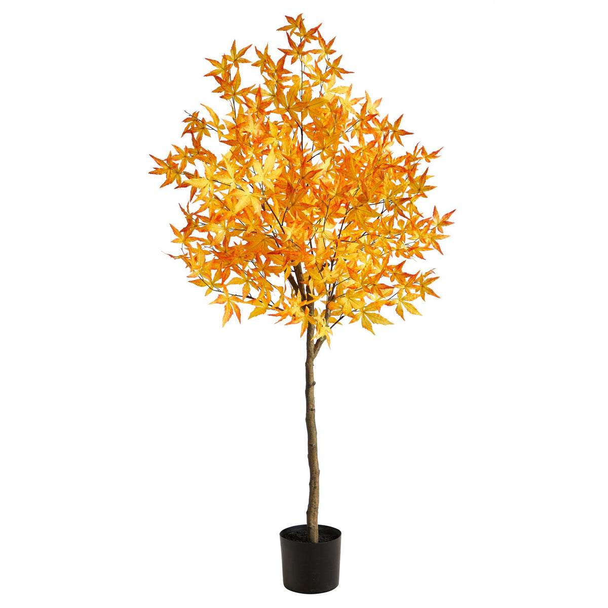 5' Autumn Maple Artificial Tree, photo 3 of 9