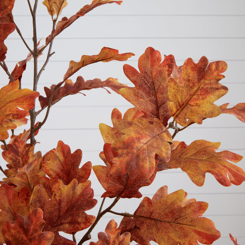 5’ Autumn Oak Artificial Fall Tree, photo 2 of 6