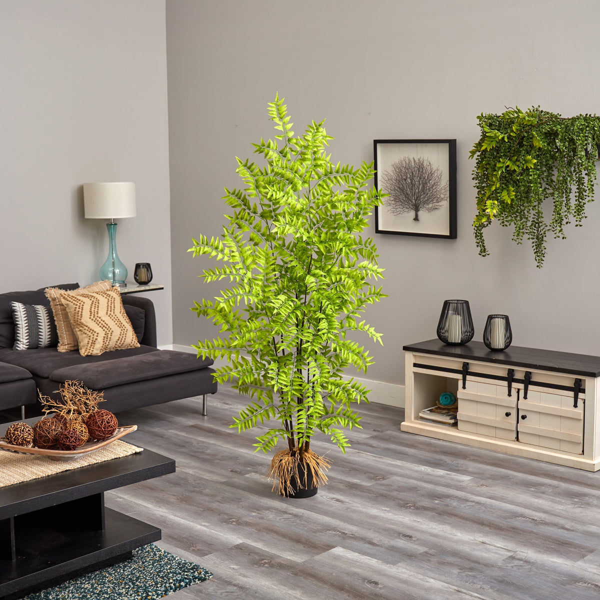 5’ Bracken Fern Artificial Tree, photo 4 of 4