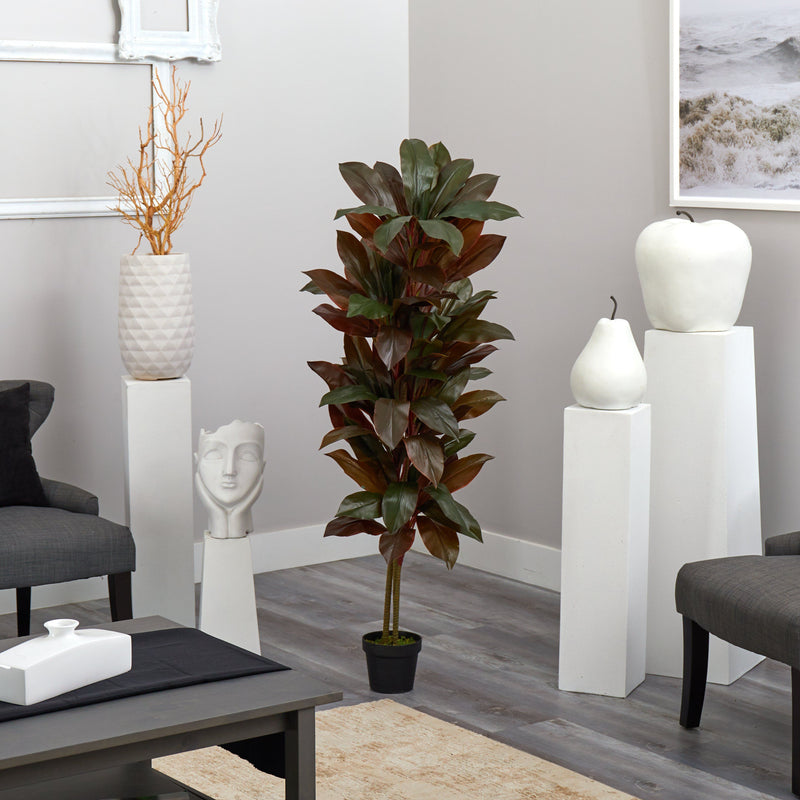 5' Cordyline Silk Plant (Real Touch), photo 2 of 3