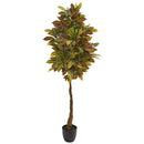 5’ Croton Artificial Tree