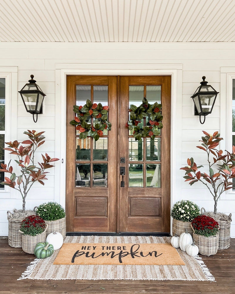 5’ Fall Magnolia Artificial Tree, photo 2 of 5