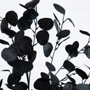 5' Artificial Halloween Black Eucalyptus Tree