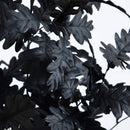 5' Artificial Halloween Black Oak Tree