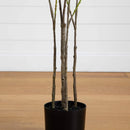 5' Artificial Heart Shaped Ficus Leaf Tree