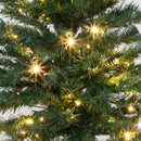 5' Northern Tip Pine Artificial Christmas Tree with 150 Clear LED Lights by Nearly Natural