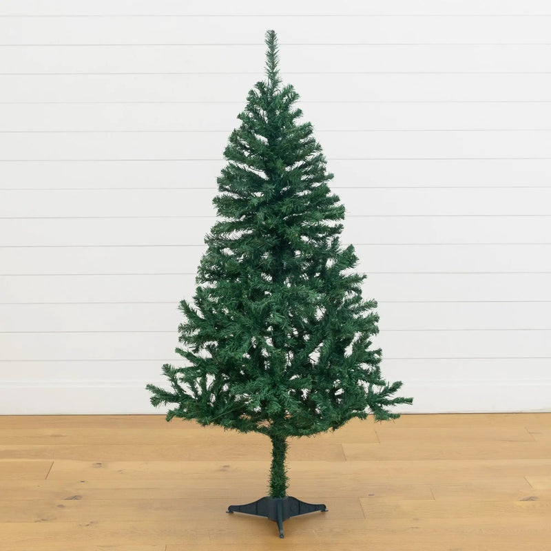 5' Northern Tip Pine Artificial Christmas Tree with 150 Clear LED Lights, photo 3 of 6