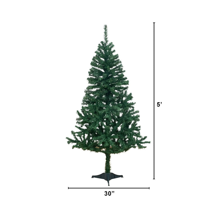 5' Northern Tip Pine Artificial Christmas Tree with 150 Clear LED Lights, photo 6 of 6