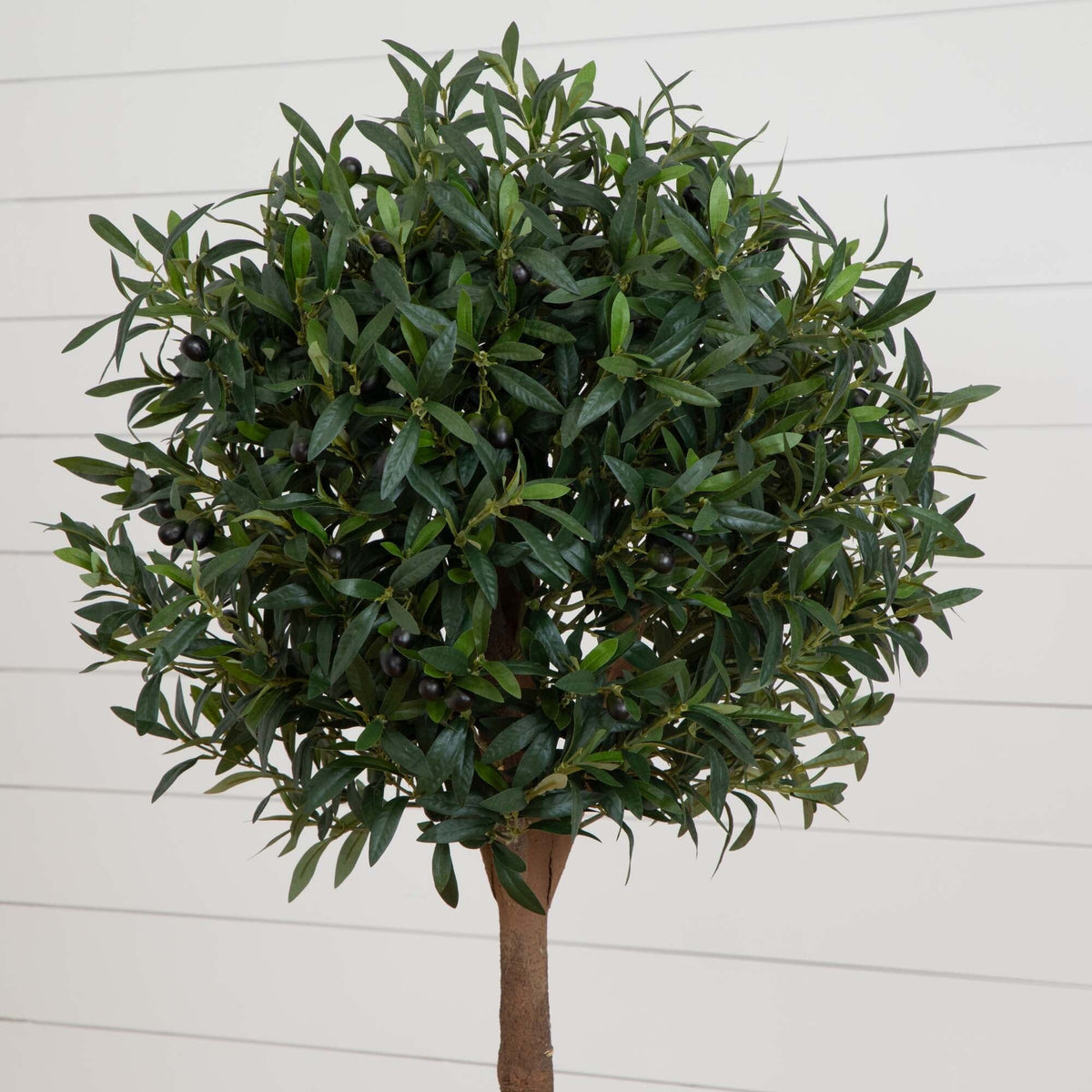 5’ Olive Topiary Artificial Tree, photo 2 of 4