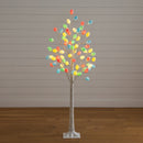 5' Pre-Lit Artificial Easter Twig Tree with 72 Egg Shaped LED Ornaments