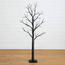 5' Pre-Lit Artificial Halloween Twig Tree with 360 Orange & Purple LED Lights