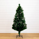 5' Pre-Lit Fiber Optic Artificial Christmas Tree with 146 Warm White LED Lights