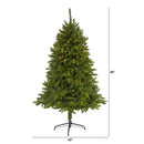 5’ Sierra Spruce “Natural Look” Artificial Christmas Tree with 200 Clear LED Lights