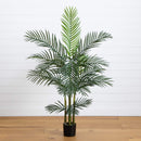 5' UV Resistant Artificial Areca Palm Tree (Indoor/Outdoor)
