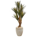 50” Yucca Artificial Tree in Planter (Indoor/Outdoor)