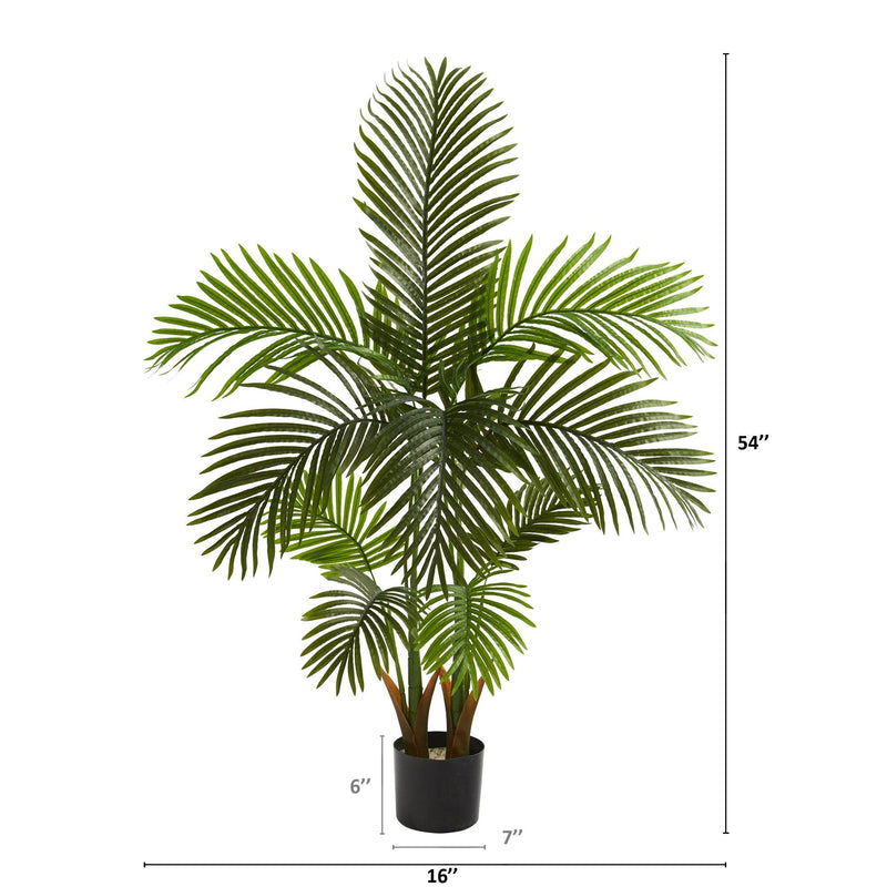 54” Areca Palm Artificial Tree, photo 2 of 4