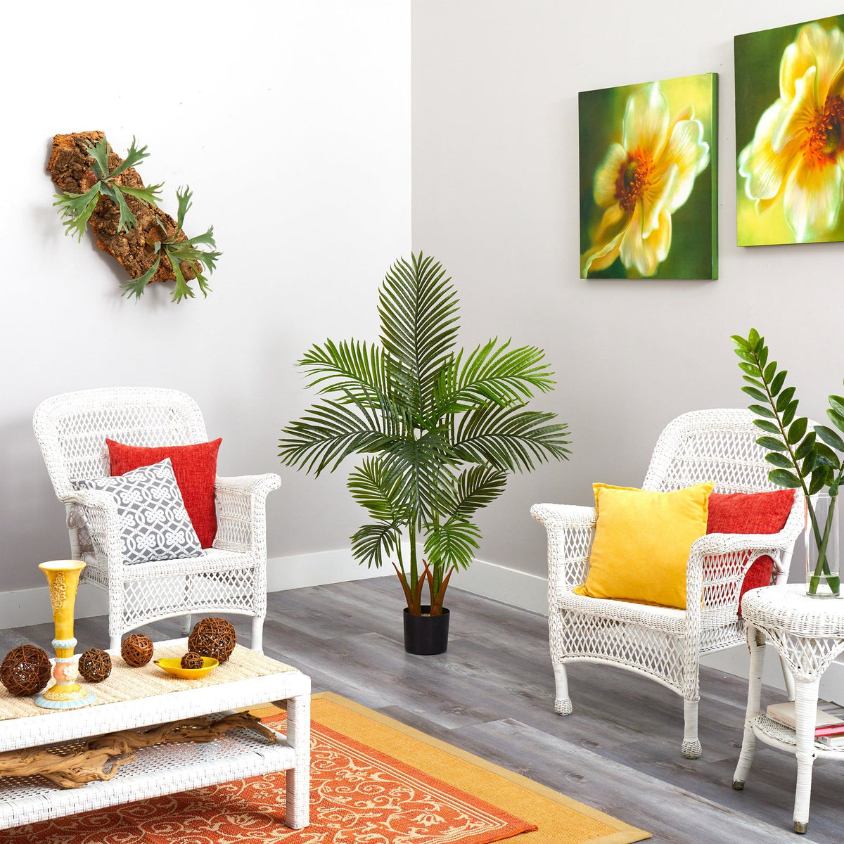 54” Areca Palm Artificial Tree, photo 3 of 4