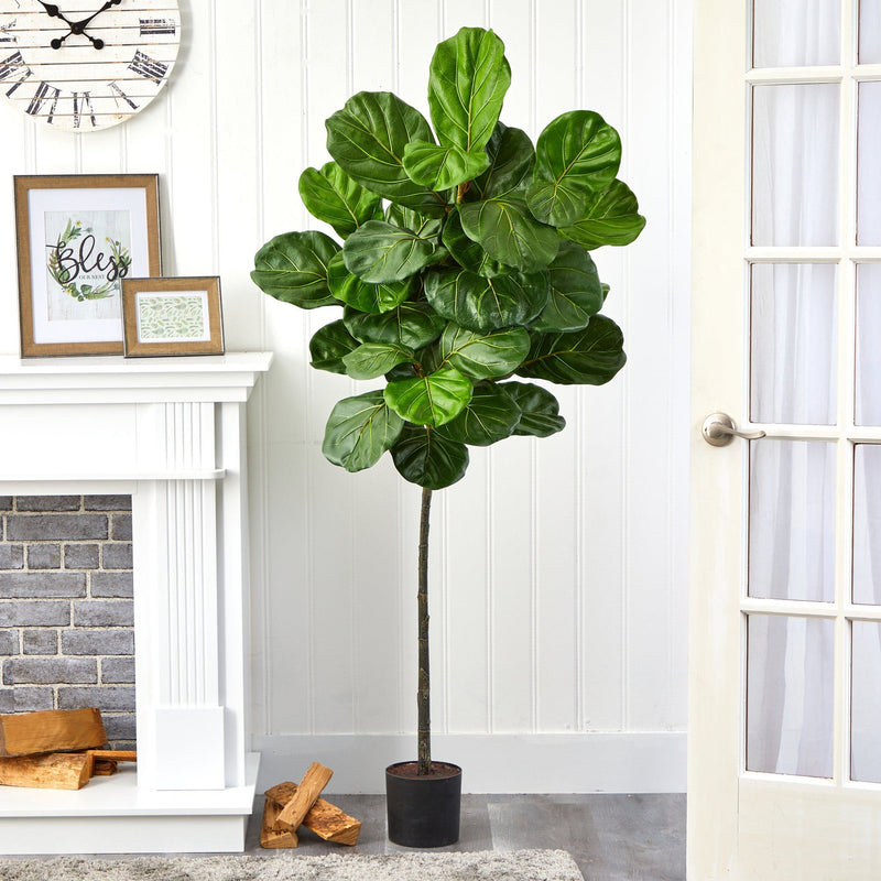 5.5’ Fiddle Leaf Artificial Tree, photo 3 of 3