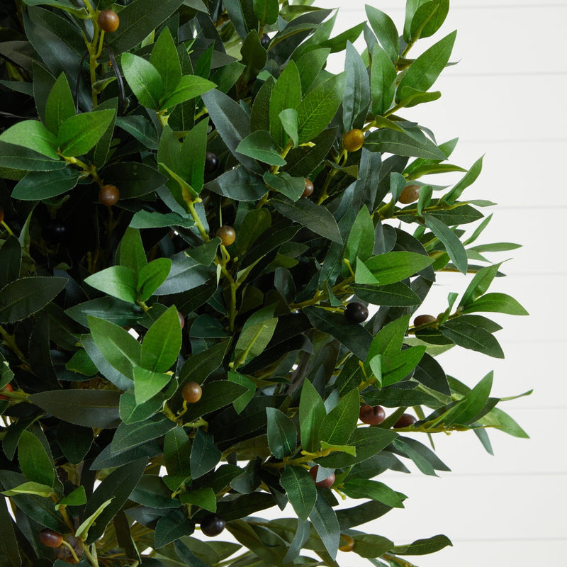 5.5’ Olive Topiary Artificial Tree UV Resistant (Indoor/Outdoor), photo 2 of 15