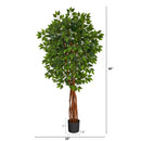 5.5’ Super Deluxe Natural Trunk Ficus Artificial Tree