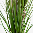 5.5’ Yucca Artificial Tree in White Planter