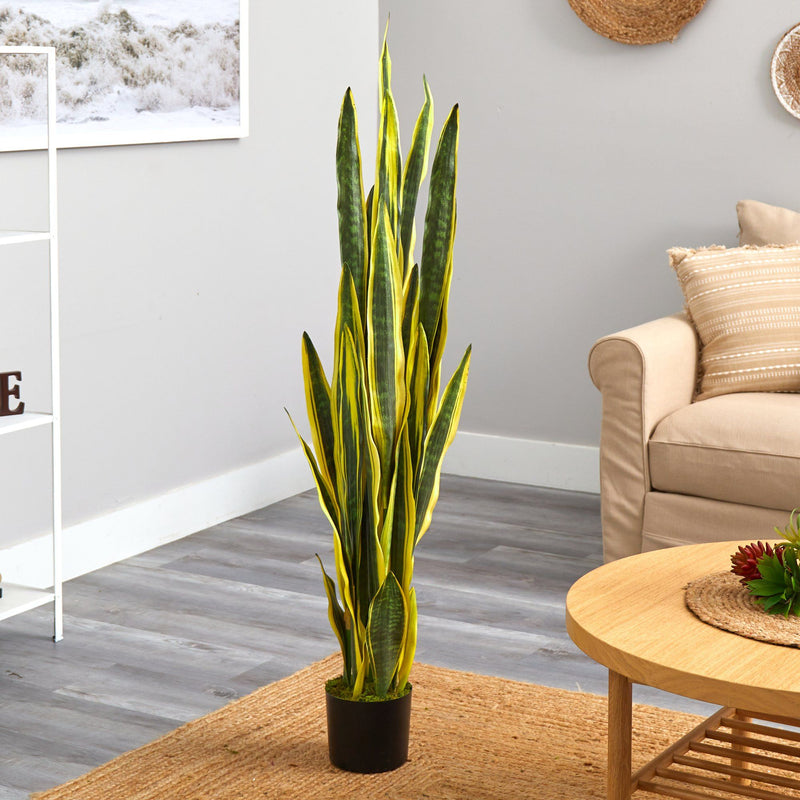 58” Sansevieria Artificial Plant, photo 3 of 4