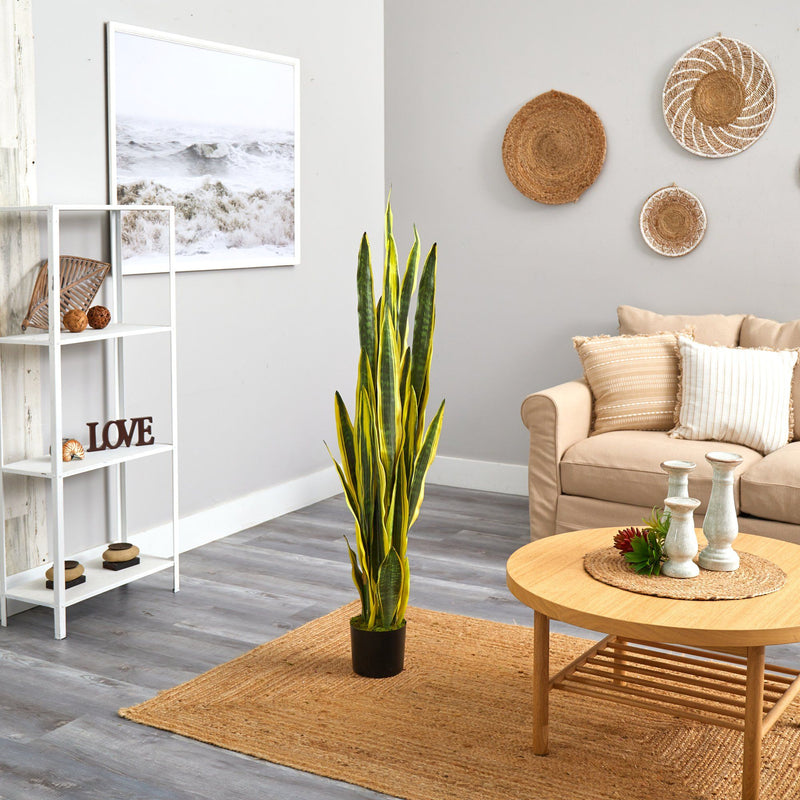 58” Sansevieria Artificial Plant, photo 4 of 4