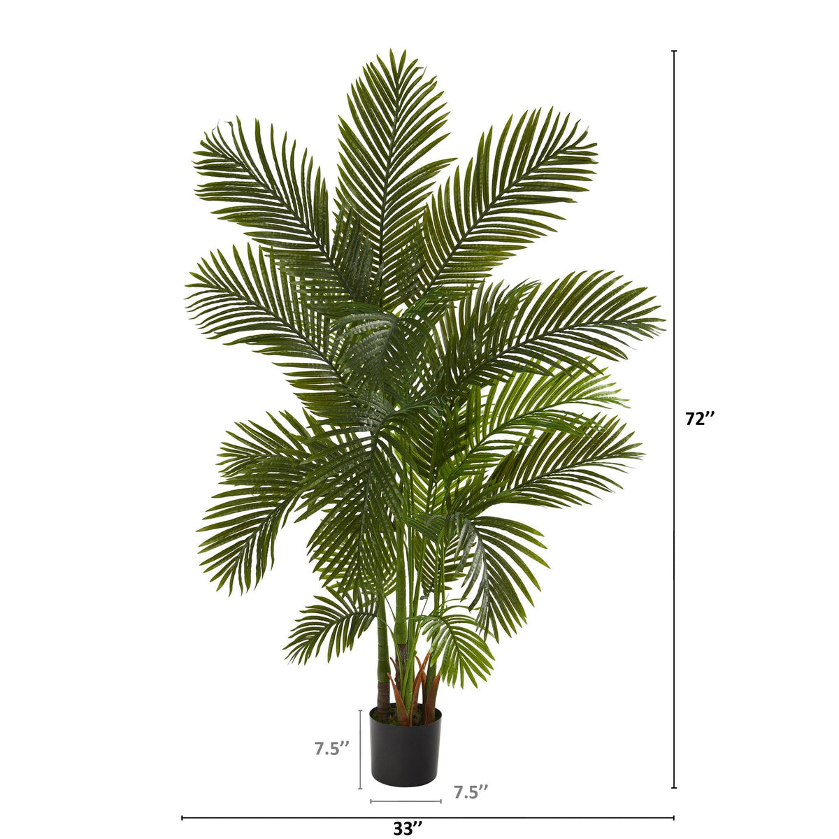 6' Areca Palm Artificial Tree, photo 2 of 4