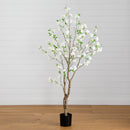 6’ Artificial Deluxe Cherry Blossom Tree