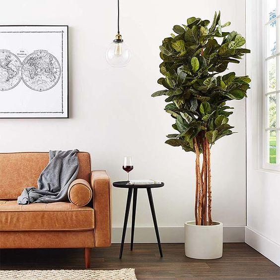 6’ Artificial Fiddle Leaf Fig Tree, photo 3 of 5