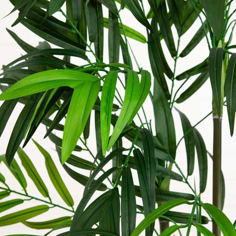 6' Artificial Green Bamboo Palm Silk Tree