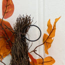 6’ Assorted Autumn Maple Leaves, Pumpkins, Gourds, Berries and Pinecone Artificial Fall Garland