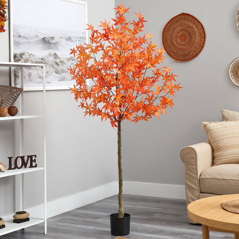 6' Autumn Maple Artificial Tree