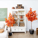 6’ Autumn Oak Artificial Fall Tree