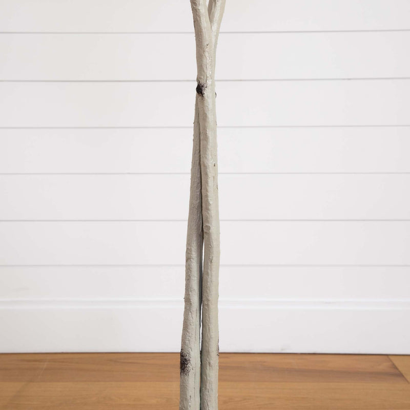 6’ Autumn Paper Birch Artificial Fall Tree, photo 5 of 6