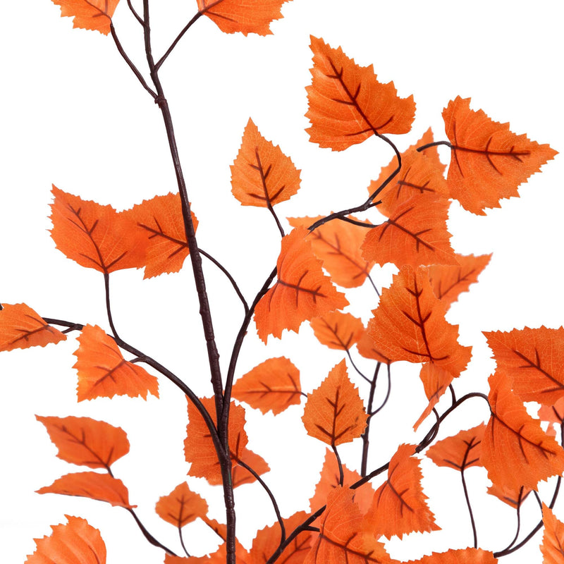 6’ Autumn Paper Birch Artificial Fall Tree, photo 2 of 6