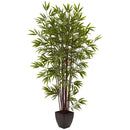 6’ Bamboo Silk Tree w/Planter