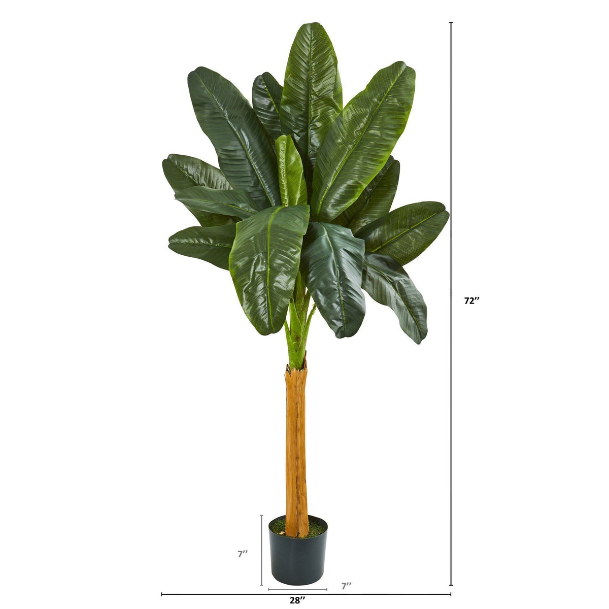 6’ Banana Artificial Tree, photo 2 of 2