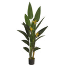6’ Bird of Paradise Artificial Plant