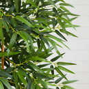 6' Fancy Style Bamboo Silk Tree by Nearly Natural