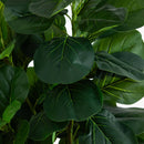 6’ Fiddle Leaf Fig Artificial Tree in Handmade Natural Jute and Cotton Planter
