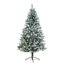 6' Flocked West Virginia Fir Artificial Christmas Tree by Nearly Natural