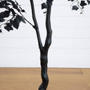 6' Artificial Halloween Black Maple Tree